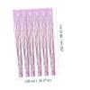 BRIGHTFUFU 2pcs Iridescent Tinsel Curtains for Party Backdrop Glitter Fringe Door Decorations Shimmering Streamers for Birthday Wedding Christmas and Event Decor view 3