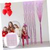 BRIGHTFUFU 2pcs Iridescent Tinsel Curtains for Party Backdrop Glitter Fringe Door Decorations Shimmering Streamers for Birthday Wedding Christmas and Event Decor view 4