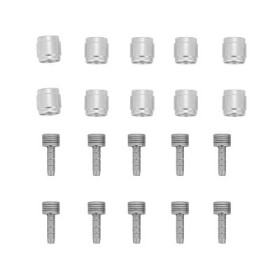 10 Set Brake Hose rt, Hydraulic Disc Brake Hose Olive Connector rt, Press in Olive Tip Stainless Steel Oil Needle for Replacement Part