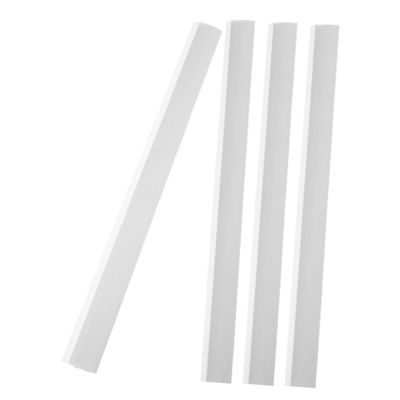 DECHOUS 4pcs Garbage Shovel Accessories Dustpan Edge Replacement Strip Plastic Edges Strips Dustpan Lip Easy Install