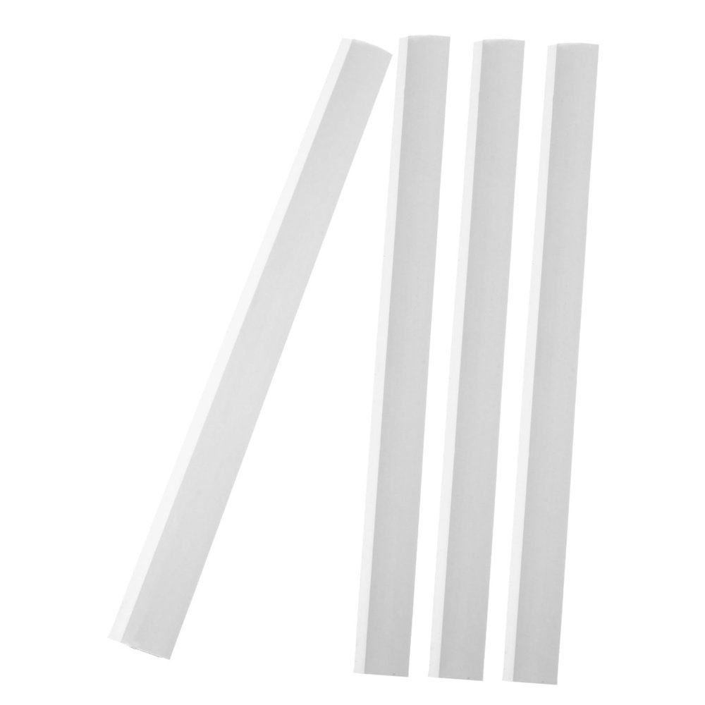 DECHOUS 4pcs Garbage Shovel Accessories Dustpan Edge Replacement Strip Plastic Edges Strips Dustpan Lip Easy Install