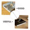 DECHOUS 4pcs Garbage Shovel Accessories Dustpan Edge Replacement Strip Plastic Edges Strips Dustpan Lip Easy Install view 4