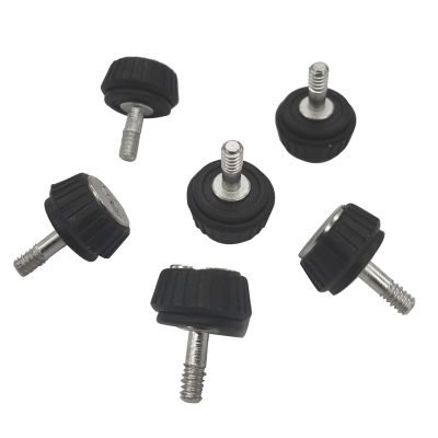 stdgove 2 Way Radio Earpiece Shoulder Mic Screws Replacement Speaker Microphone Locking Thumb Screw