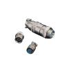 DLAHPJPT 6 PIN 12mm XS12-6 Screw Aviation Connector pl;/UG,XS12J6Y,XS12K6P,The Aviation pl;/UG Cable connectors,AC/DC Circuit(10 Sets)