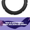10inch Speaker Cone Repair Rubber Surround Replacement Parts for JBL HiVi Woofers - Loudspeaker Edge with Hole (1PCS) view 2