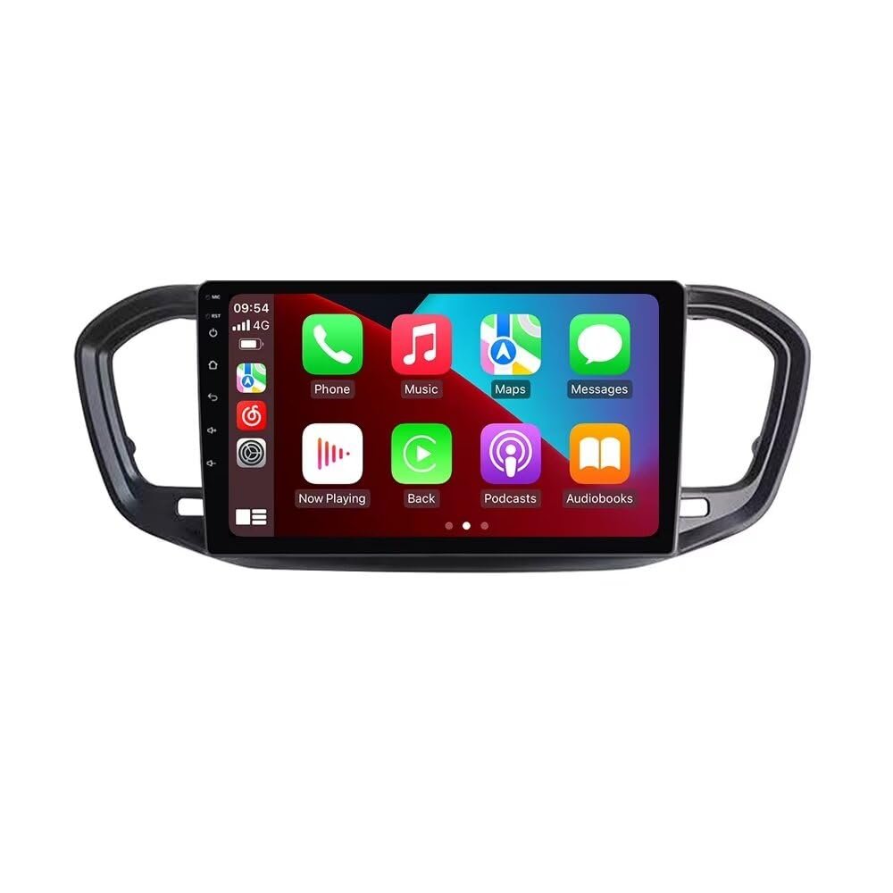 Stereo Radio for Lada Vesta 2023, Biorunn 9 Inch GPS Wireless Wired Car-Play Android Auto IPS Touch Screen Navi WiFi FM RDS Head Unit 2GB RAM 32GB ROM