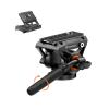 COMAN Q6 Panoramic Gimbal Video Head With Quick Release Plate For DJI RS Manfrotto Hydraulic Fluid Head For Tripod DSLR Camera,Fluid Head with Stepless Adjustable Pan & Tilt Damping,Max Load 22lb/10kg view 1