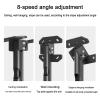 QICBYING Adjustable Ceiling TV Mount Bracket, Full Motion 360 Deg Rotation Tilt Swivel TV Mount, Tilt and Rotatable TV Stand, Fits 39-85inch TVs, Max VESA 600x400mm, with Loading 176 Lbs view 4