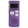 Tellegloww Ghost Hunting Equipment Paranormal Equipment for Ghost Hunting Digital EVP Voice Activated Recorder Rechargeable Recorder Device with Microphone, 8GB(Purple) view 1