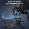 SmallRig AD-120 FreeBlazer Counterbalance Carbon Fiber Video Tripod Kit, 77" Video Tripod with 6-Step Counterbalance, Adjust Step-Less Damping on Pan/Tilt, Dual-Mode QR Plate, Max Load 17.6lbs-4463 view 3