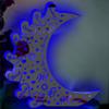 MYZQIFF Personalized Moon Star Family Mirror Lamp,Custom Name Mothers Day Led Moon Star Mirror Night Light,Personalized for mom,Mum We Love You to The Moon and Back Mirror Moon Light (Moon 3) view 4