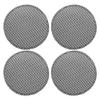 ACROPIX Universal 2.5 Inch Speaker Grills Mesh for Audio Subwoofer 71x77x6mm Grille without Frame Black - Pack of 4 view 1