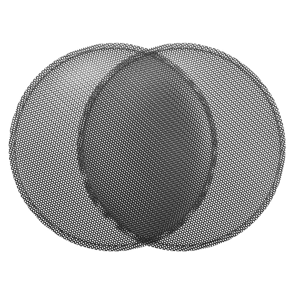 ACROPIX Universal 5.5 Inch Speaker Grills Mesh for Audio Subwoofer 143x151x11mm Grille without Frame Black - Pack of 2