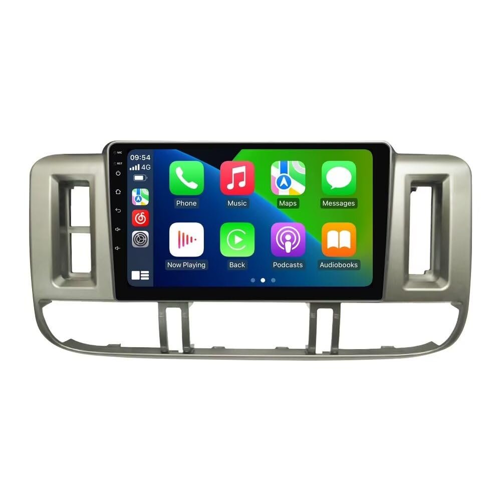 4+64GB 8-Core 9" Car Radio Stereo for Nissan X-Trail Xtrail 2001 2002 2003 2004 2005 2006 Dash Kit, Android 13 GPS Navigation Multimedia Player with Car-Play Android Auto/Rear View