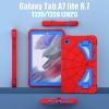 AKABEILA Compatible with Samsung Galaxy Tab A7 Lite 8.7 inch T225/T220(2021) Tablet CaseLightweight Shockproof Rugged Protective Cover with Kickstand for Kids Children Boys Babies Red Blue view 3