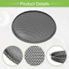 ACROPIX Universal 4.5 Inch Speaker Grills Mesh for Audio Subwoofer 118x124x9mm Grille without Frame Black - Pack of 1 view 4