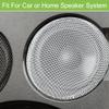 ACROPIX Universal 3.5 Inch Speaker Grills Mesh for Audio Subwoofer 91x99x8mm Grille without Frame White - Pack of 1 view 3