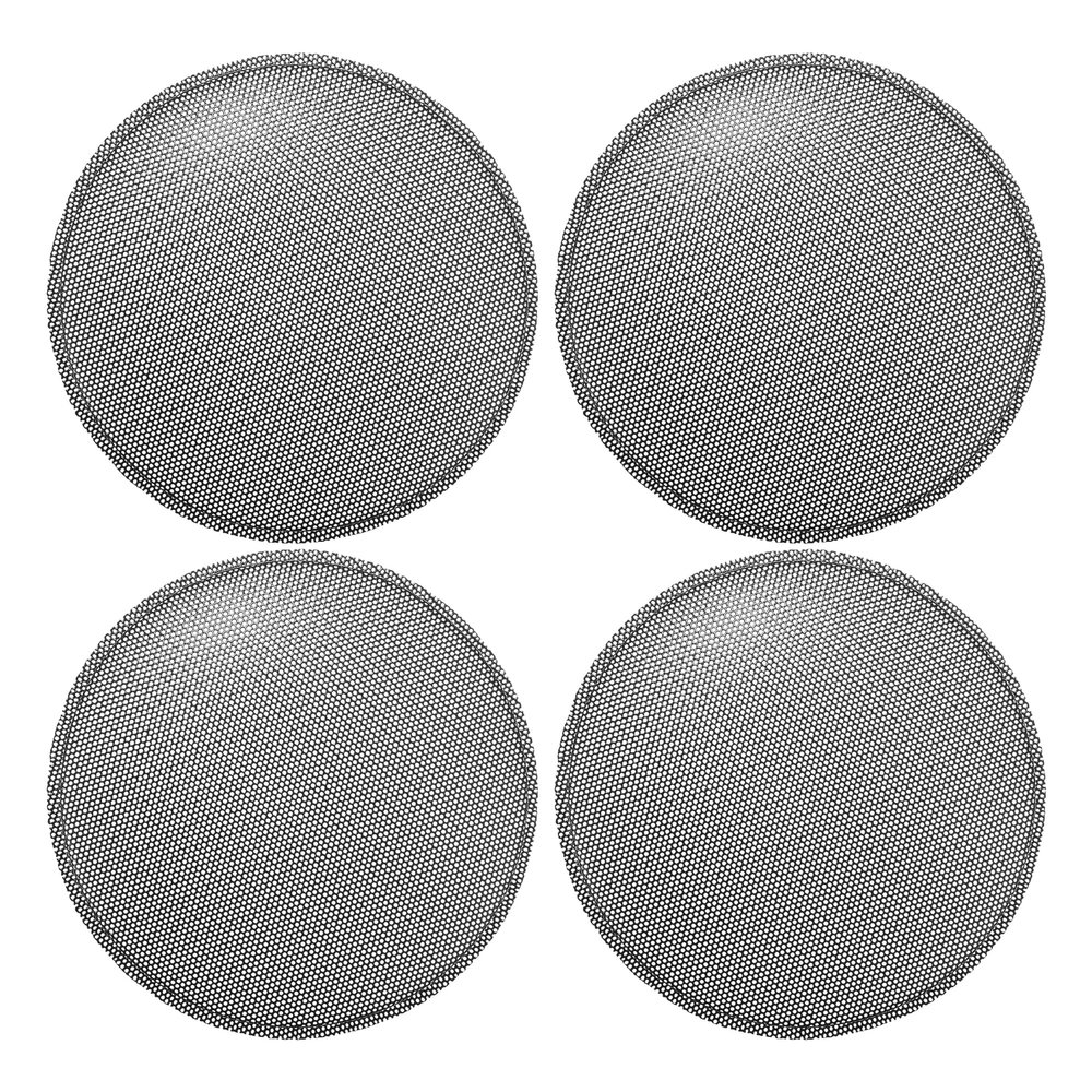 ACROPIX Universal 5.5 Inch Speaker Grills Mesh for Audio Subwoofer 143x151x11mm Grille without Frame Black - Pack of 4