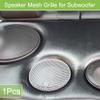 ACROPIX Universal 3 Inch Speaker Grills Mesh for Audio Subwoofer 84x6.5mm Grille without Frame White - Pack of 1 view 2