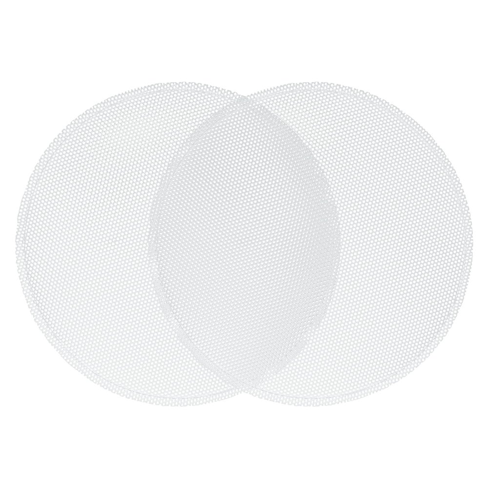 ACROPIX Universal 5.5 Inch Speaker Grills Mesh for Audio Subwoofer 143x151x11mm Grille without Frame White - Pack of 2