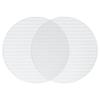 ACROPIX Universal 4.5 Inch Speaker Grills Mesh for Audio Subwoofer 120x6.5mm Grille without Frame White - Pack of 2 view 1