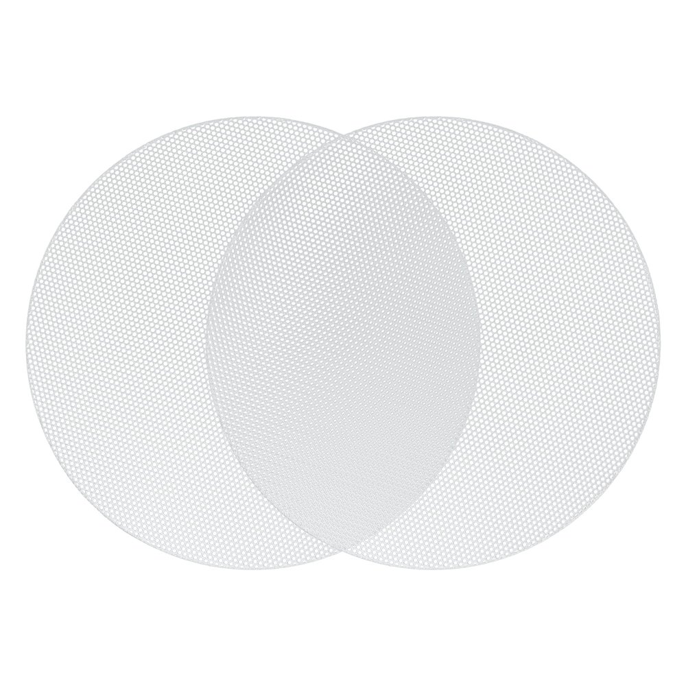 ACROPIX Universal 5.5 Inch Speaker Grills Mesh for Audio Subwoofer 142x6.5mm Grille without Frame White - Pack of 2