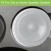 ACROPIX Universal 5.5 Inch Speaker Grills Mesh for Audio Subwoofer 142x6.5mm Grille without Frame White - Pack of 2 view 3