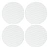 ACROPIX Universal 3.5 Inch Speaker Grills Mesh for Audio Subwoofer 100x6.5mm Grille without Frame White - Pack of 4 view 1