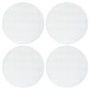 ACROPIX Universal 4.5 Inch Speaker Grills Mesh for Audio Subwoofer 120x6.5mm Grille without Frame White - Pack of 4 view 1