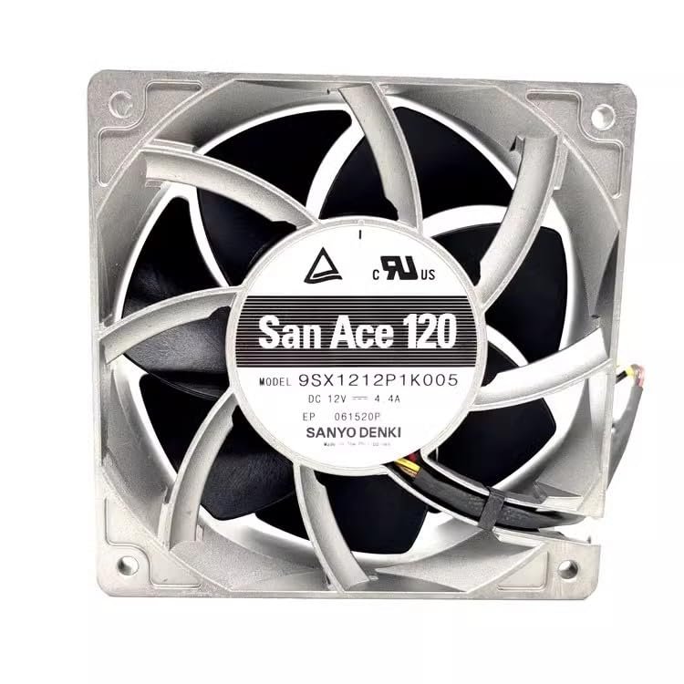 9SX1212P1K005 Fan ELOMILE 9SX1212P1K005 12V 4.4A 12038 12CM Cooling Fan