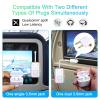 Beeitzie Bluetooth Transmitter for Airplane,Bluetooth V5.4 Transmitter for 2 Airpods/Headphones Dual Pairs.Wireless Transmitter for in-Flight/TV/Gym,with AptX LL,Metal Frame view 3
