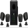 Generic Satellite-Subwoofer Loudspeaker System for Commercial Application: Elevate Your Space with Plug & Play Convenience, Black, SATSUB4PACK view 4