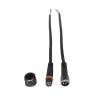 YSJJZRL 0.3/0.5/0.75/1/1.5mm Waterproof IP68 2/3/4 Pin 2/3/4 Core Male+Female Plug LED Connector 20CM Extension Cable (4 Pin,0.3mm Male+Female) view 1