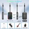 2026 Beeitzie Ultra Airplane Bluetooth 5.4 Transmitter for All Headphones, aptX LL, Supports 2 Headphones/AirPods, Wireless Audio Adapter for in-Flight, TV, Gym, TabletsMetal Frame view 2