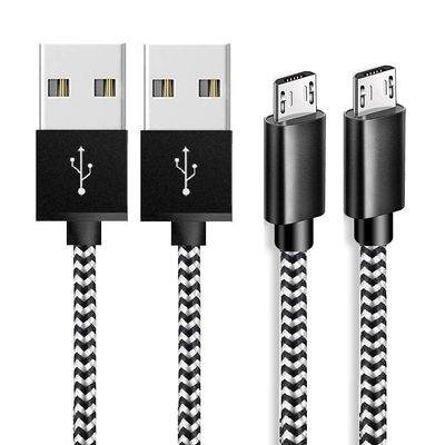 2Pack 6.6FT Micro USB Cord PS4 Controller Charging Cable Compatible with Xbox One Controller,for Dualshock 4,Fire Stick, Old Kindle E-Readers, Paperwhite, Oasis and 2020 & Older Kindle & Fire Tablets