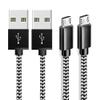 2Pack 6.6FT Micro USB Cord PS4 Controller Charging Cable Compatible with Xbox One Controller,for Dualshock 4,Fire Stick, Old Kindle E-Readers, Paperwhite, Oasis and 2020 & Older Kindle & Fire Tablets view 1