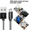 2Pack 6.6FT Micro USB Cord PS4 Controller Charging Cable Compatible with Xbox One Controller,for Dualshock 4,Fire Stick, Old Kindle E-Readers, Paperwhite, Oasis and 2020 & Older Kindle & Fire Tablets view 3