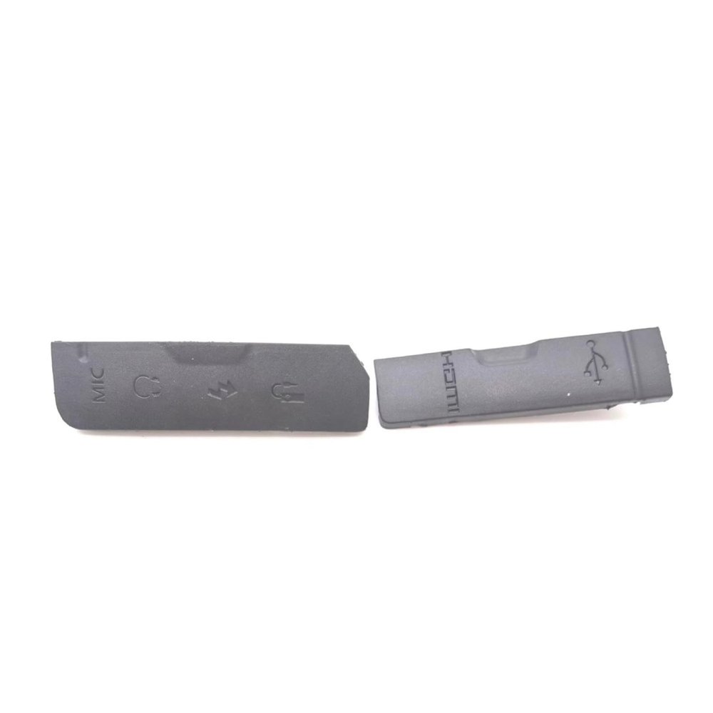 CHICHIYANG 2PCS Camera USB Port Rubber Protective Cover for Canon EOS 7D2 7D Mark II Protecting