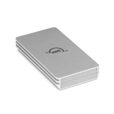 OWC 1TB Envoy Single Ultra Portable Aluminum Bus Powered 10G/s USB-C Thunderbolt Compatible External NVMe SSD Drive
