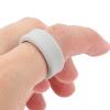 Silicone Ring Cover, Elastic Ring Cover for Smart Rings, Silicone Ring Protector, Scratch Wedding Band Ring Cover for Men Woman (Grey) view 4