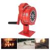 Alarms for Women, Hand Crank Siren Aluminium Alloy, Siren 110DB Alarm Air Tornado, Siren Horns Alarm for Homes, Schools, Disaster Relief, Public and Industrial (Red) view 3