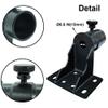 Starlink Standard Mount Short Wall Mount Kit for Standard Actuated Heavy-Duty Pole Bracket for V2 Dish to Wall Metal Star Link Gen 2 Mount Roof Pipe Adapter with Accessories view 4