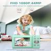 DirectNine Basics Digital Camer - FHD 1080P 44MP Self Timer, Continuous Shooting, and Anti-Shake Capabilities, Green view 2