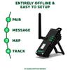 S5 Black Trekker LoRa Mesh Communicator Meshtastic Flashed - Off-Grid Communication Device from spec5 view 2