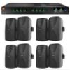 Audiosavings Bundle: (1) JBL CSMA280 Commercial/Restaurant 2 x 80w Amplifier Bundle with (8) Rockville WET-7020B 5.25" 70V Commercial Indoor/Outdoor Wall Speakers (9 Items) view 1