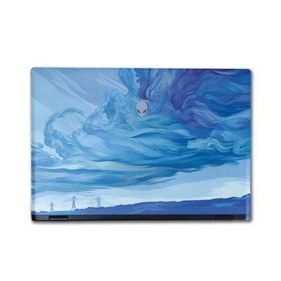 Laptop Skin Compatible with Alienware M16 R2 (2024) - Cell Phone Towers - Premium 3M Vinyl Protective Wrap Decal Cover - Easy to Apply | Crafted in The USA by MightySkins