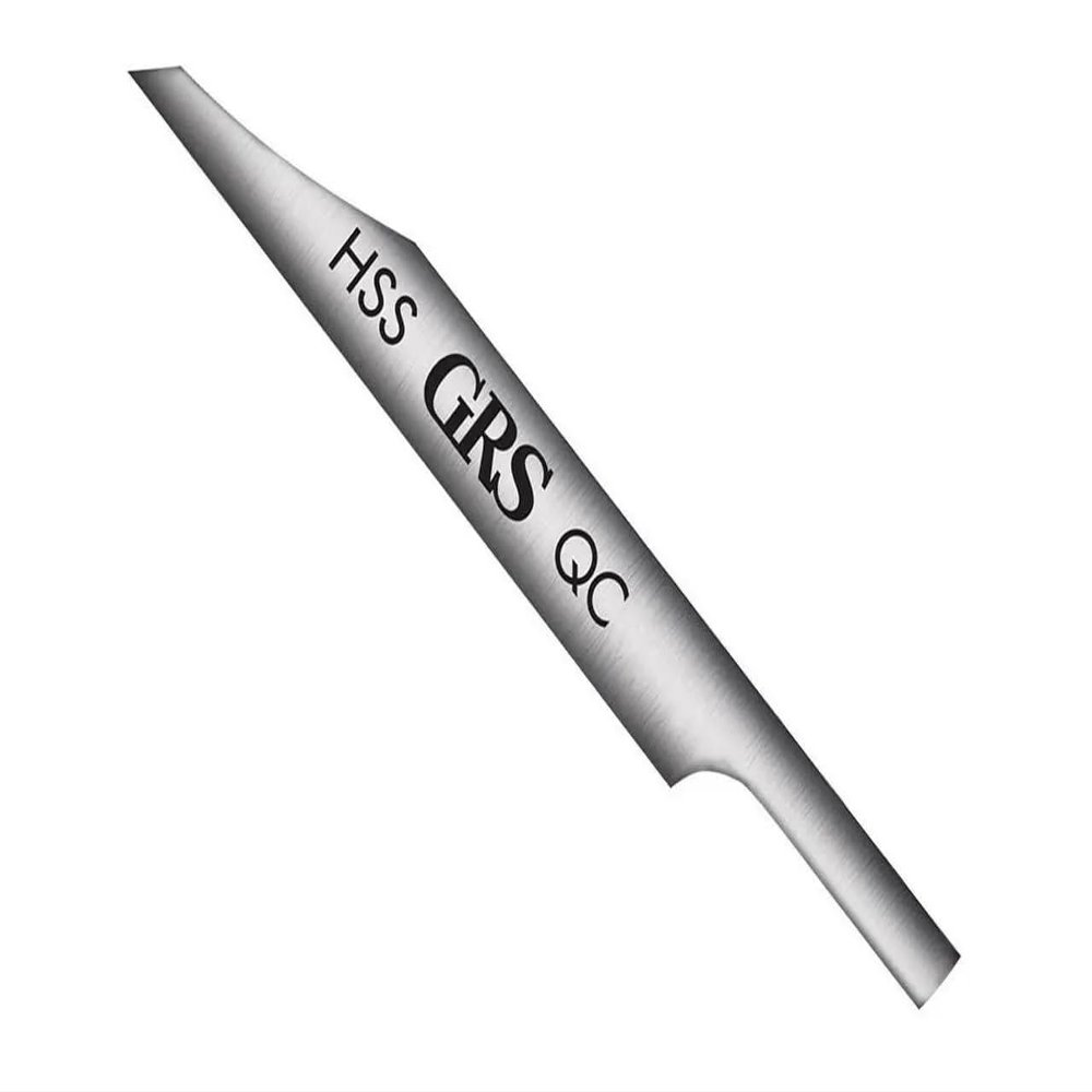 GRS GRS 022-470 Knife QC Graver HSS USA EUR N-18, USA QC-K-0, 1.8mm, Grey