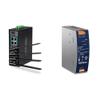 Bundle: TRENDnet Industrial AC1200 Wireless Gigabit PoE+ Router, TI-WP100 + TRENDnet 150W, 52V DC, 2.89A AC to DC DIN-Rail Power Supply, TI-S15052 view 1