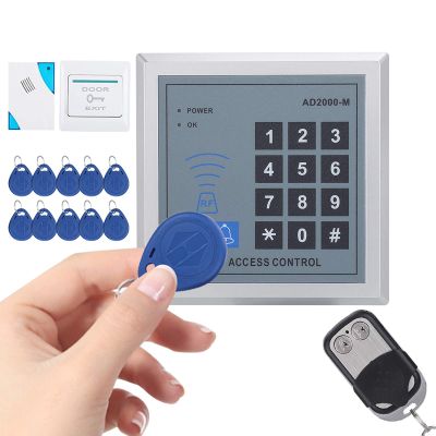 Access Control System for Home Security, Password Entry KEYPAD + 10 KEYFOBS + Remote Control