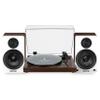 Fluance RT81+ Elite Vinyl Turntable (Walnut) and Ai61 6.5" Stereo Bookshelf Speakers (White Walnut) Bundle: High Fidelity Sound, Detailed Audio Reproduction, Seamless Integration view 1
